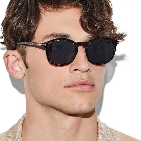 New, TOM FORD Jayson Sunglasses TF1020 53V Authentic main image 7